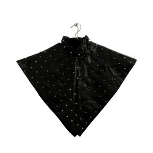 Leather Stud Triangle Top